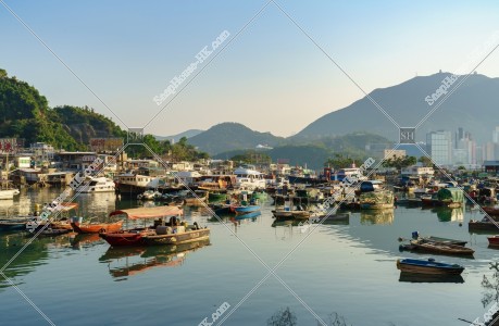 Typhoon shelter at Sam Ka Tsuen