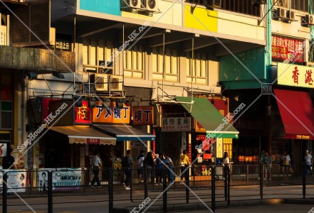 Evening view of Yau Ma Tei, No.1