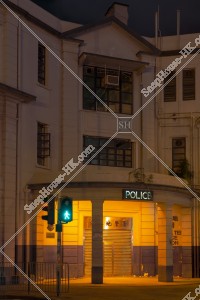 Yau Ma Tei Police Station at night, No.6