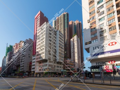 Street view of Nathan Road, Yau Ma Tei, No.7