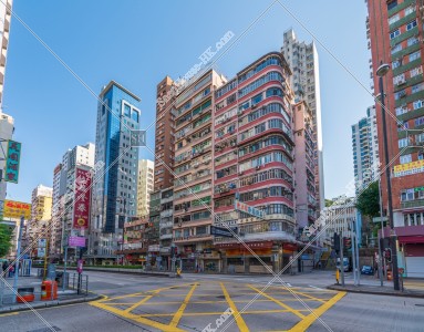 Street view of Nathan Road, Yau Ma Tei, No.15