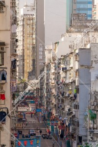 View of Temple Street in the morning, Jordan, No.11