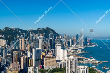 View of Hong Kong Island, No.7