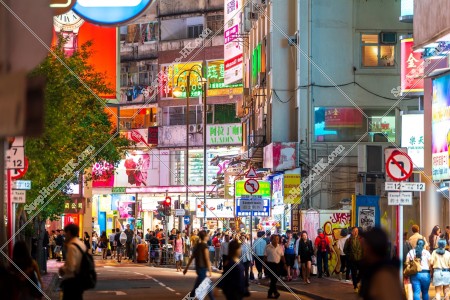 Downtown Causeway Bay at night, No.2