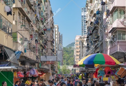 Street view of Fa Yuen Street at Mong Kok, No.5