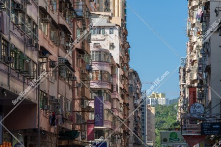Cityscape view of Mong Kok, No.4