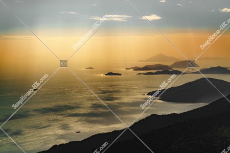 View of South China Sea, view from Lantau Island, No.2
