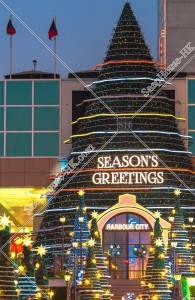 Christmas lights at Tsim Sha Tsui, No.4