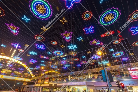 Season's Greetings lights at Tsim Sha Tsui, No.7