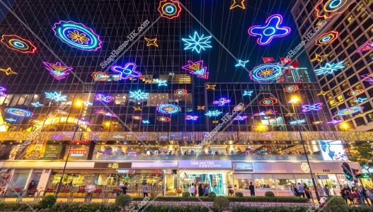 Season's Greetings lights at Tsim Sha Tsui, No.8