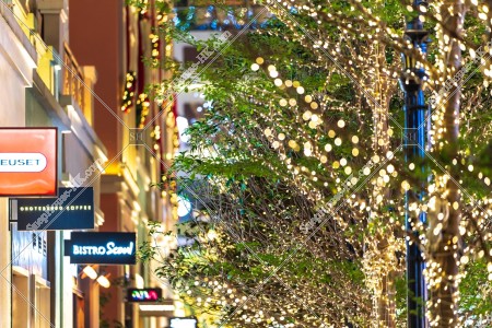 Christmas lights at Lee Tung Avenue, Wan Chai, No.12