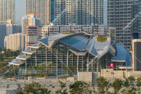 West Kowloon Station in the evening, No.3