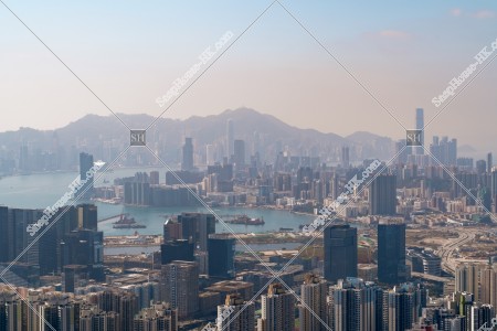 Skyline cityscape of Hong Kon, No.1