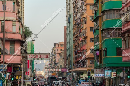 View of old town at To Kwa Wan, No.9