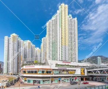 Public Housing "Kai Ching Estate" at Kai Tak at night, No.6