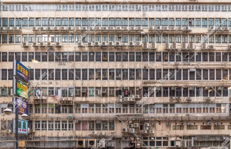 Street view of Nathan Road, Mong Kok, No.14