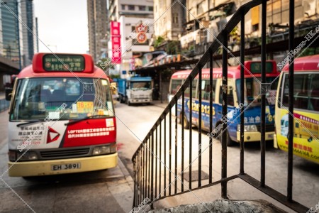 Daily scenery of the old building in Yue Man Square at Kwun Tong, No.13