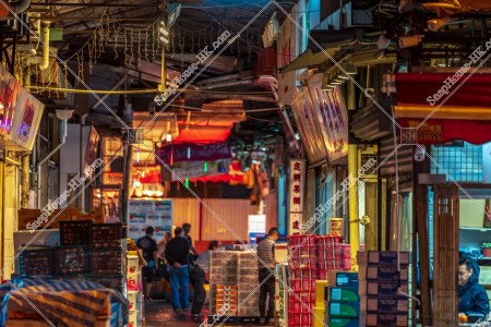 Yau Ma Tei Fruit Market at night, Yau Ma Tei, No.5
