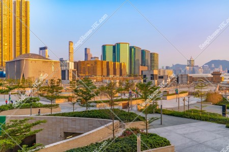 West Kowloon Station in the evening, No.6