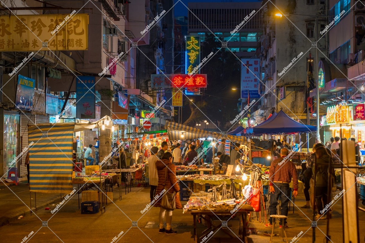 油麻地廟街 男人街 的攤位 香港照片素材就是snaphouse Hk 香港照片素材庫