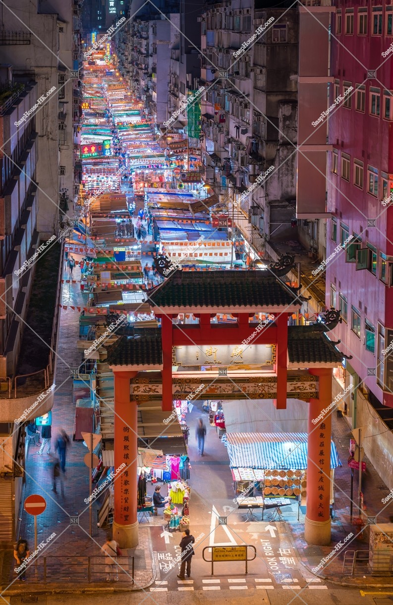 油麻地廟街 男人街 的攤位其之一 香港照片素材就是snaphouse Hk 香港照片素材庫