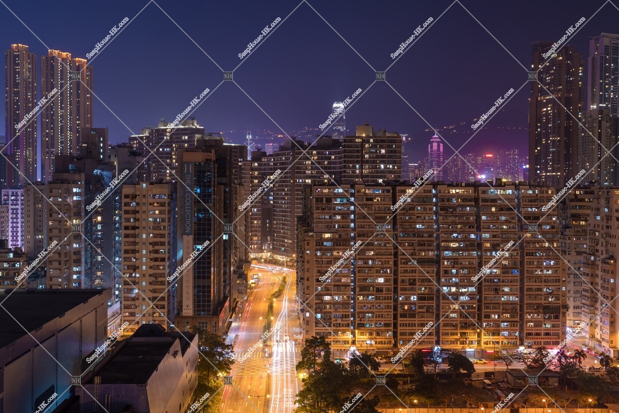 油麻地 渡船街的夜景 其之二