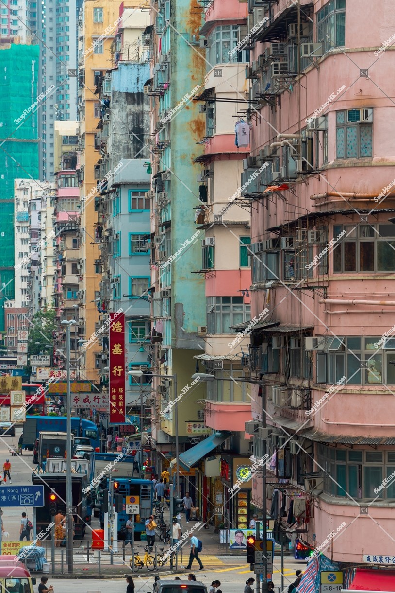 深水埗的街景 其之一