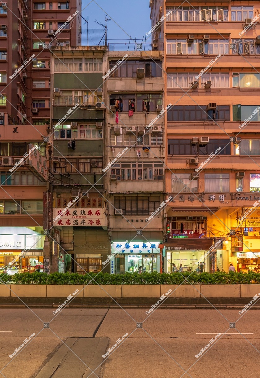 油麻地 彌敦道的黃昏街景 其之八