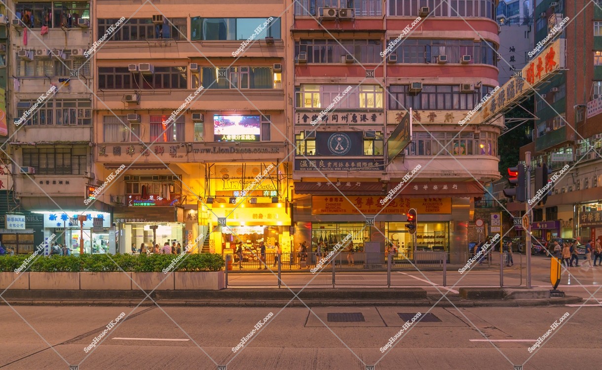 油麻地 彌敦道的黃昏街景 其之九