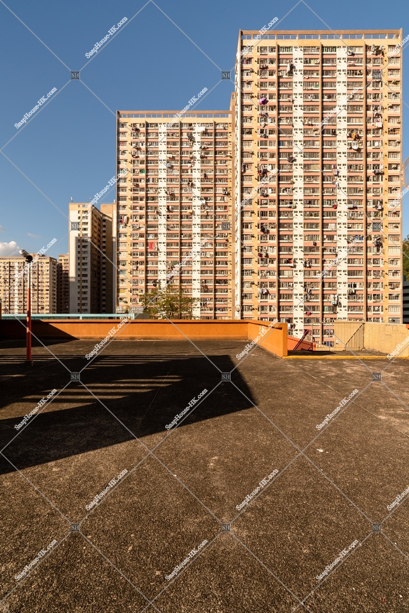 樂華南邨停車場天台和樂華北邨