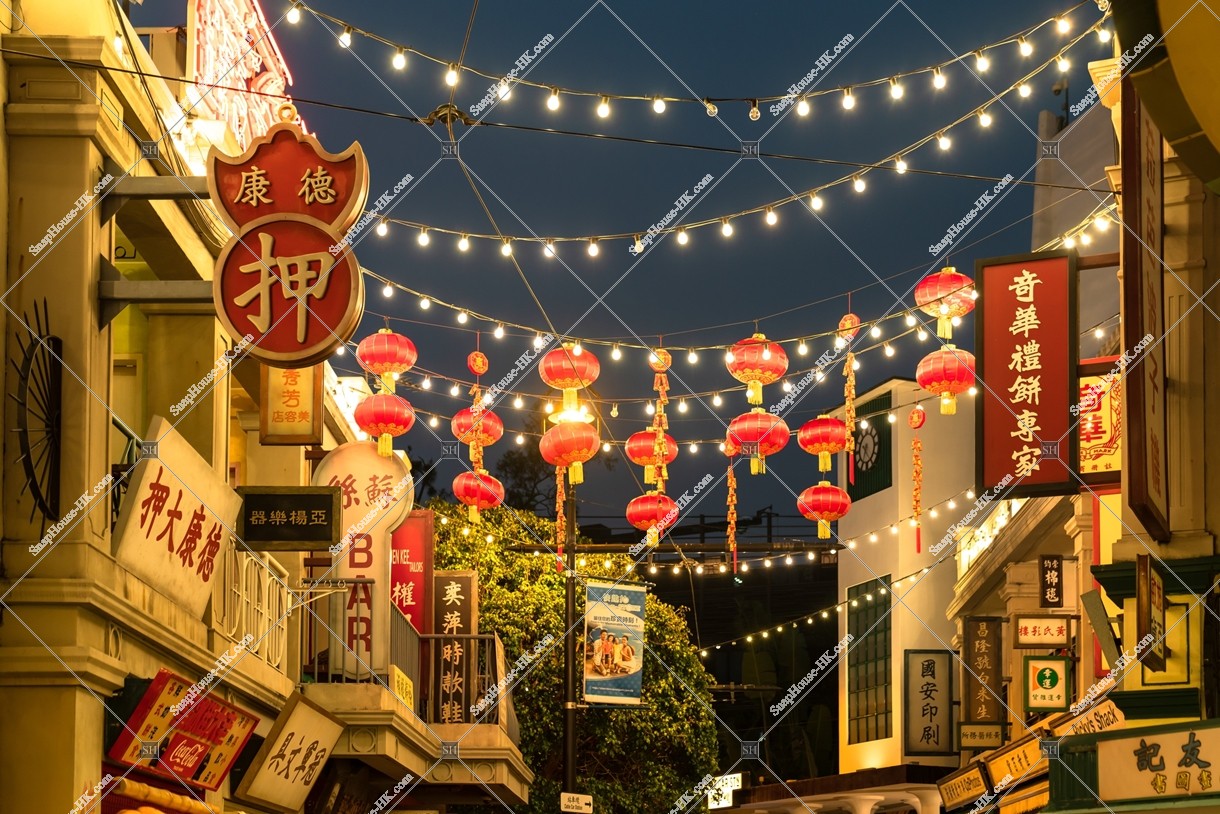 海洋公園 晚上的香港老大街 其之四