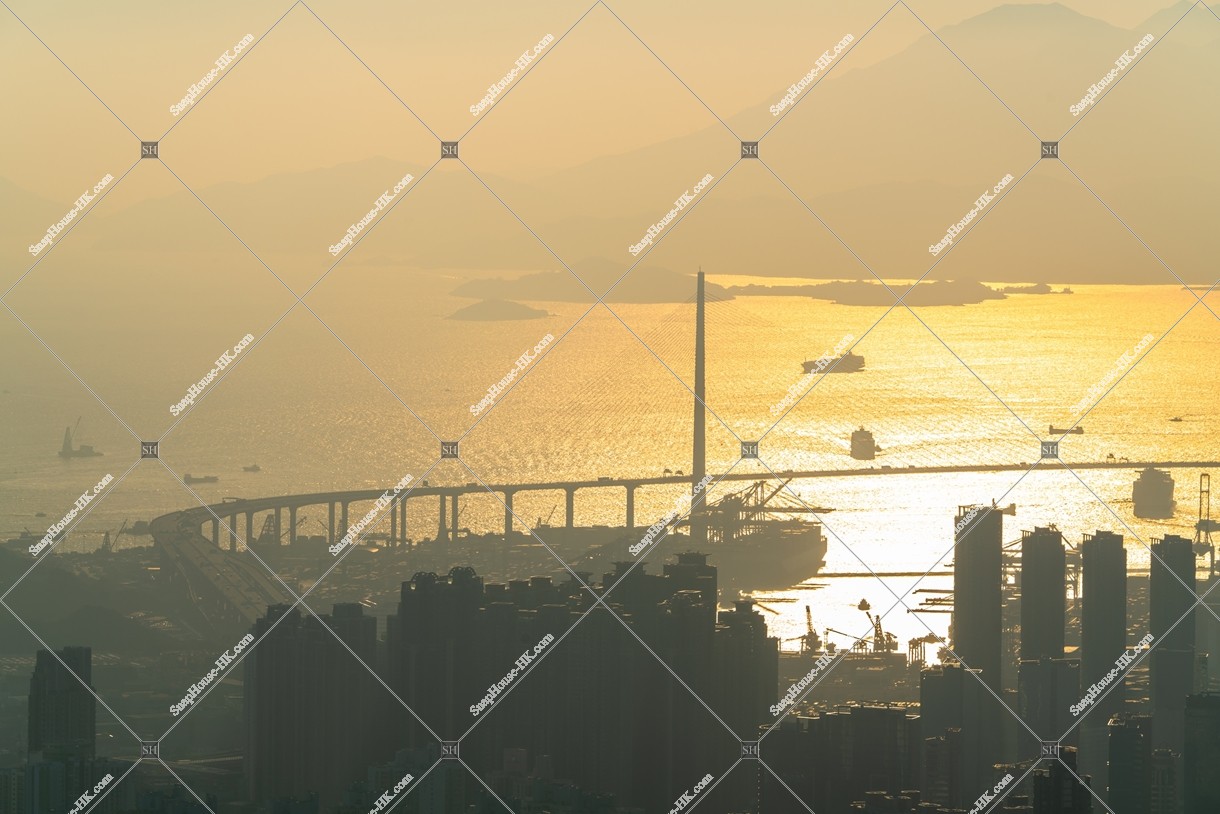 黃昏的昂船洲大橋 其之四