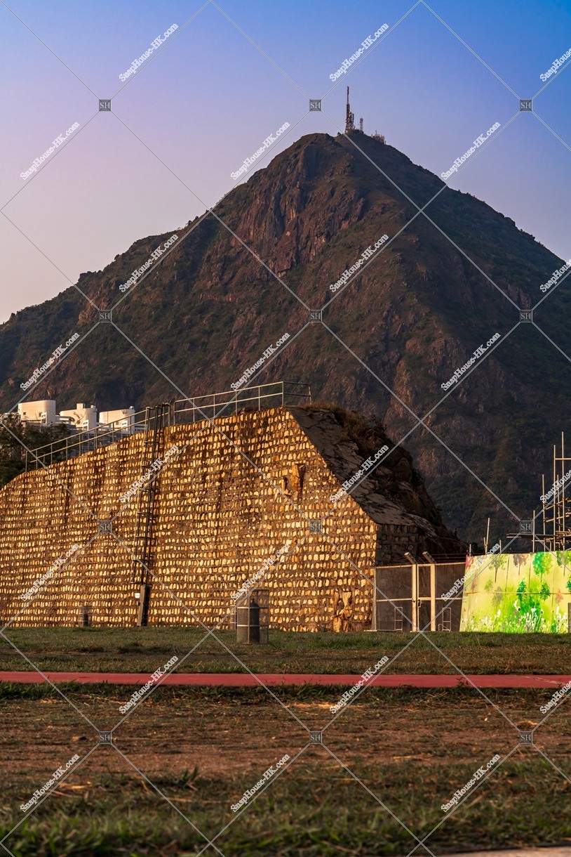 黃昏時的飛鵝山