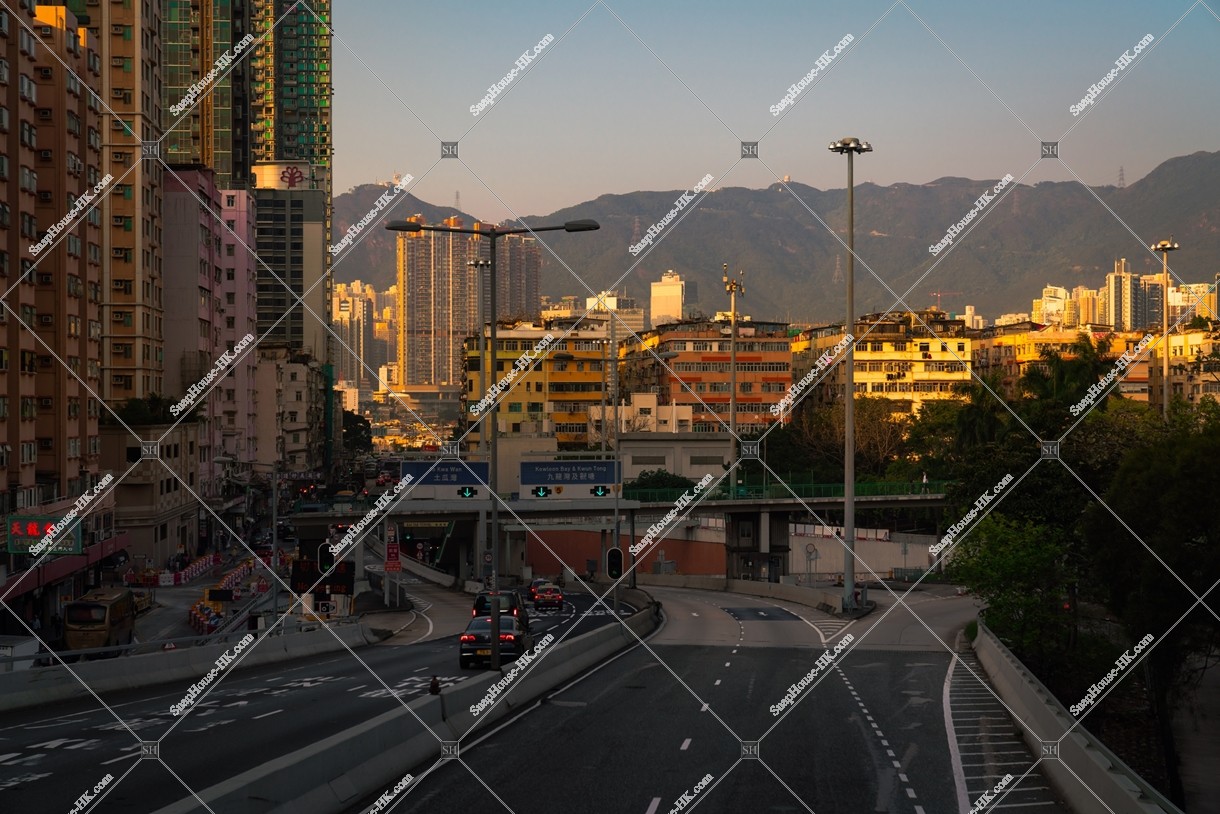 土瓜灣 黃昏時的懷舊街的風景 其之一