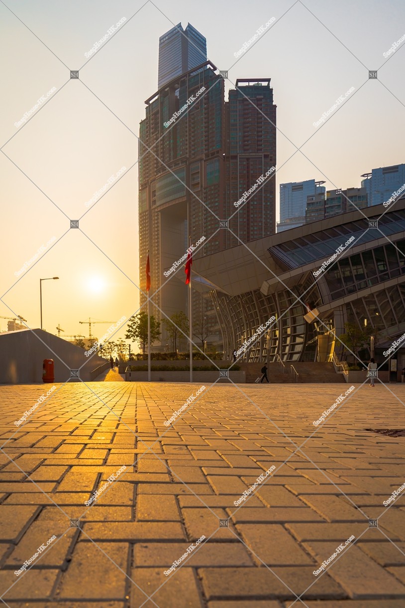 西九龍站和日落 其之三