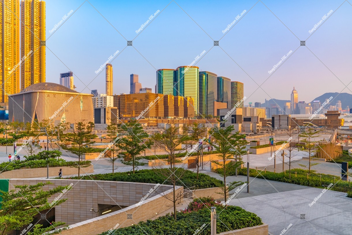 黃昏時的西九龍站 其之六