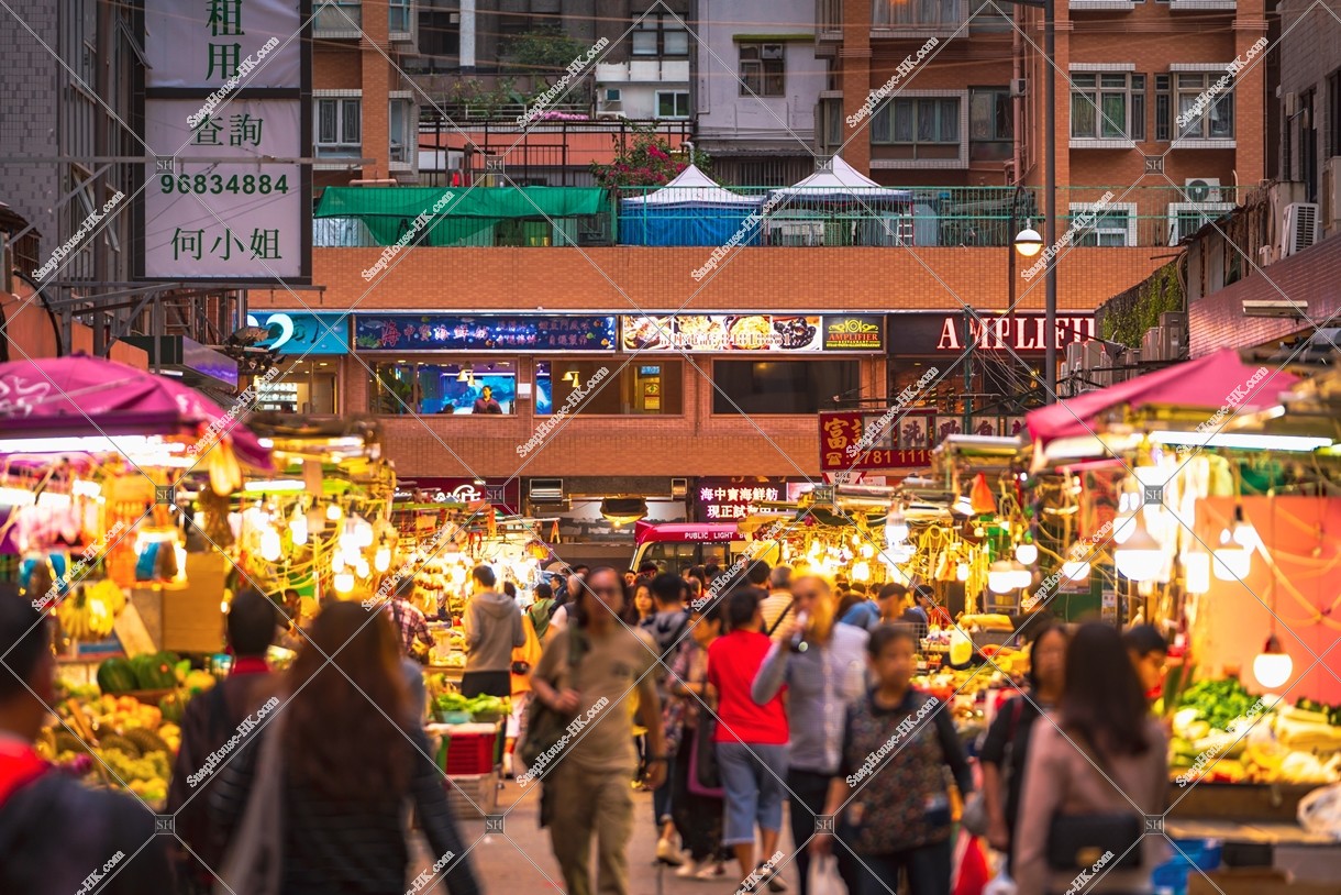 旺角 黃昏時的露天市場 其之三