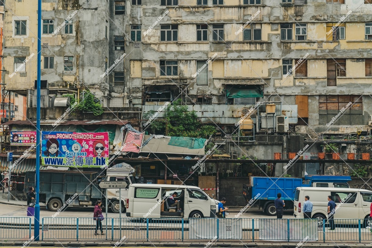 觀塘 在裕民坊古舊的建築物 其之八