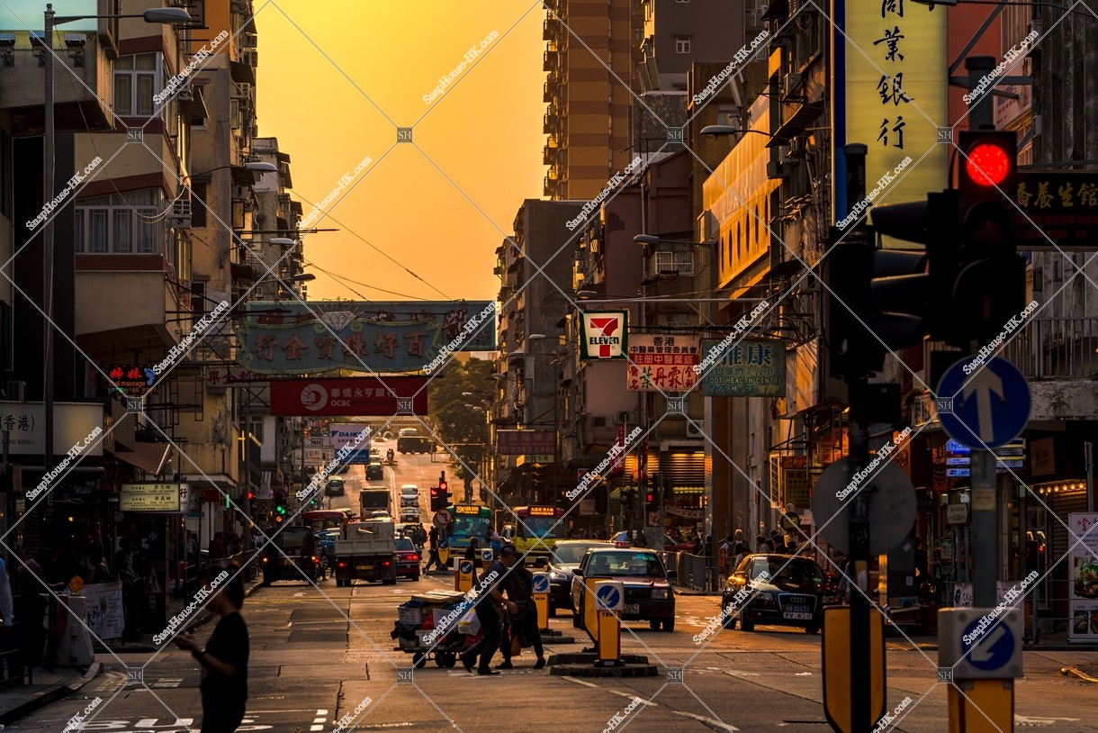 九龍城 黃昏的街景 其之十二