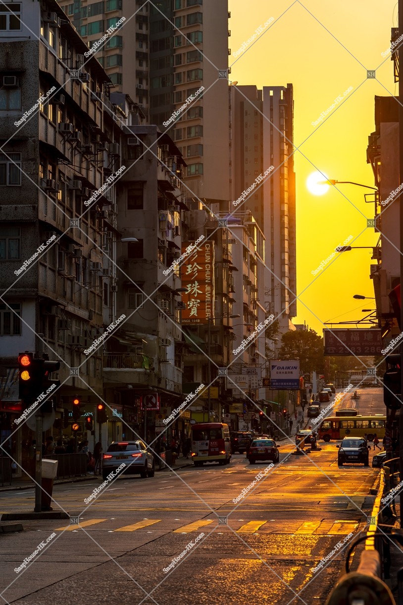 九龍城 街景和日落 其之五