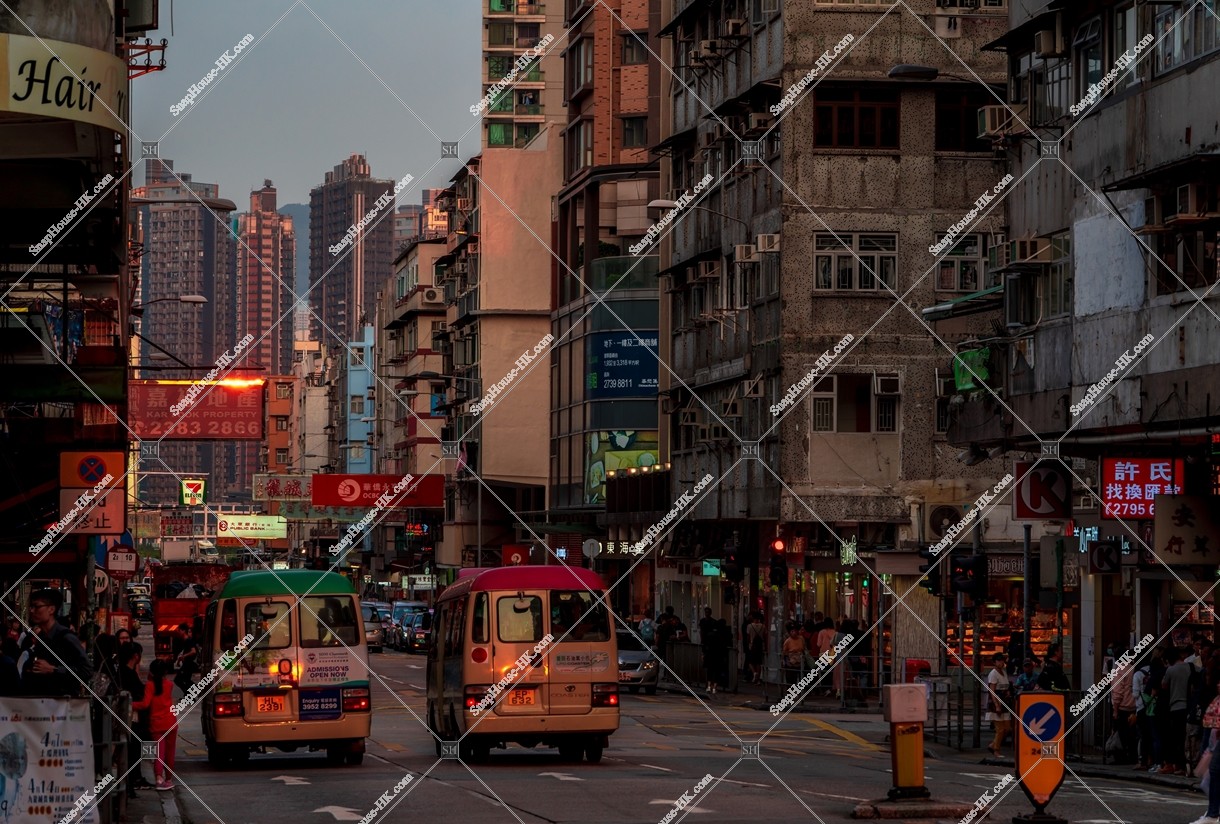 九龍城 黃昏的街景 其之二十一