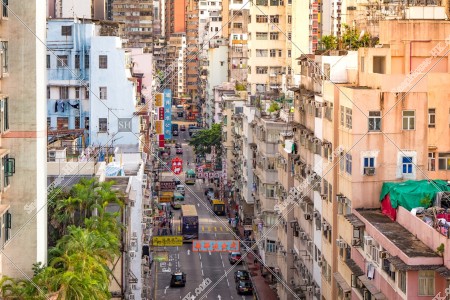 佐敦 上海街街景