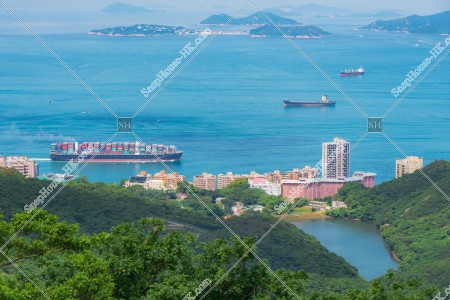 香港島和維多利亞港