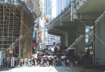 太子 太子道西的街景