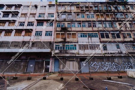 觀塘 在裕民坊古舊的建築物 其之三