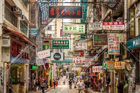 中環 懷舊街的街景 其之三