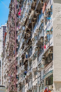 香港島的住宅大廈