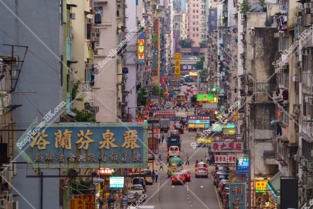 旺角的街景 其之一