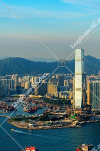 在山頂見到的西九龍風景 其之三