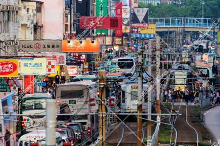 元朗的街景和輕鐵 其之九